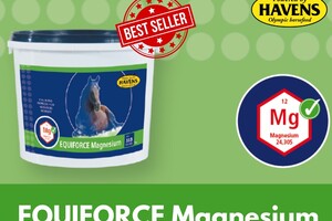 Bestseller: EQUIFORCE Magnesium (1.5 kg); voor minder stress & méér concentratie