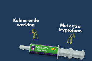 NIEUW EQUIFORCE Calm & Relax (doos 8 x 80 gr): Relax-booster voor minder stress
